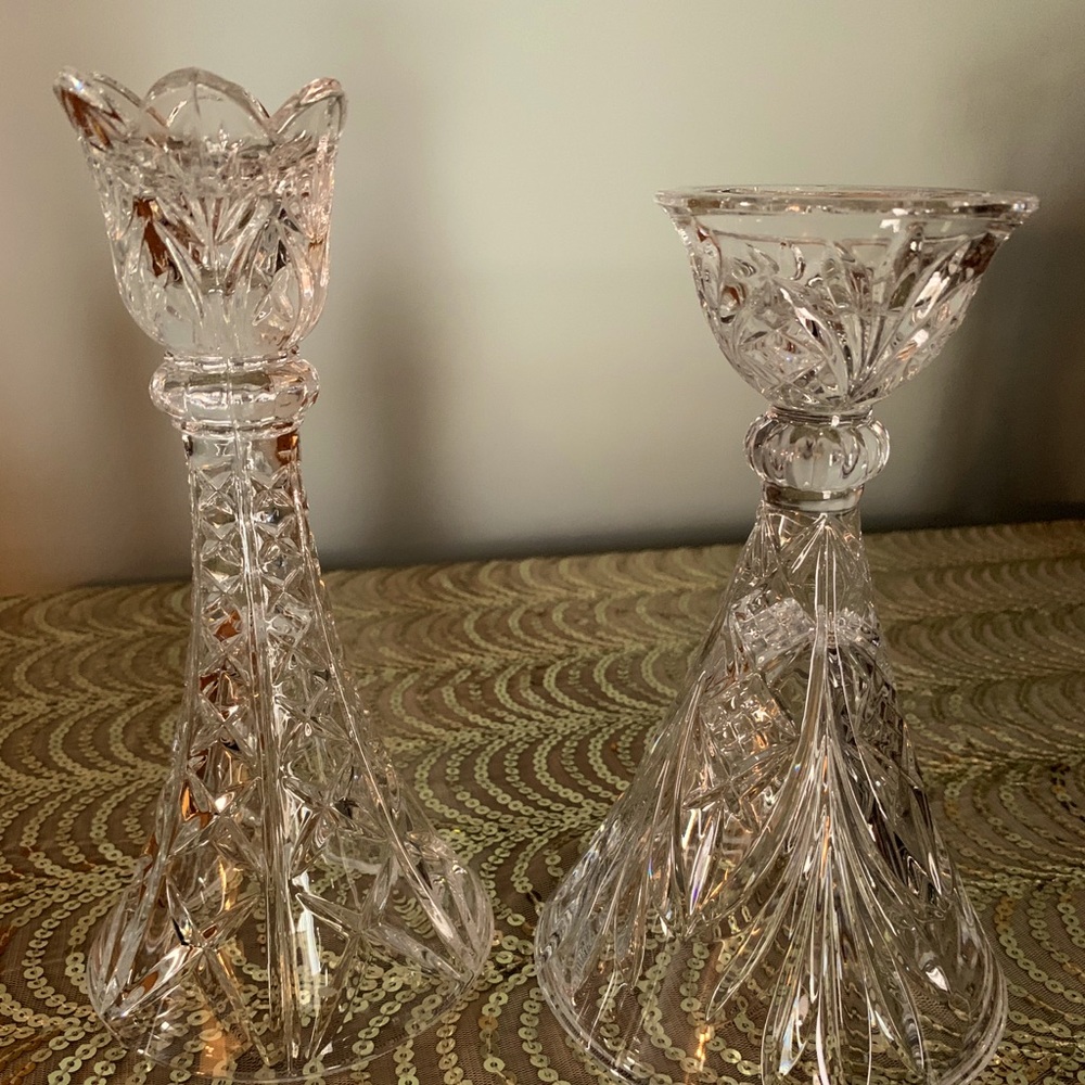 Imperial Crystal Candle Holders